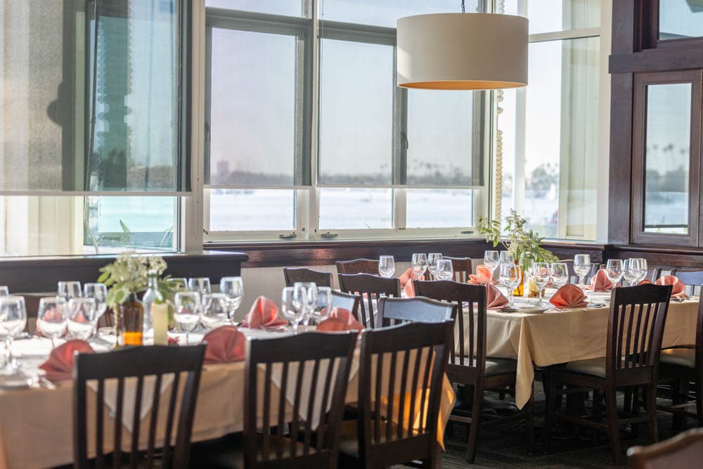 Regatta room private dining space