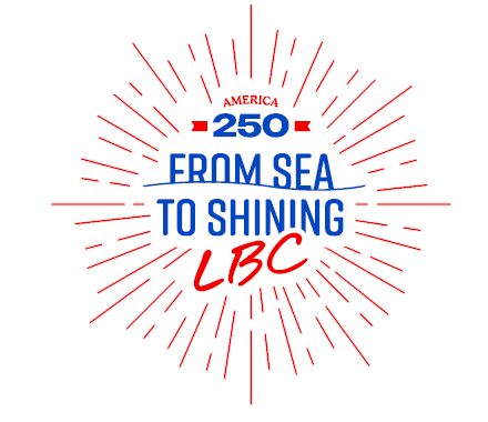 Sea to Shining LBC: America's 250 logo