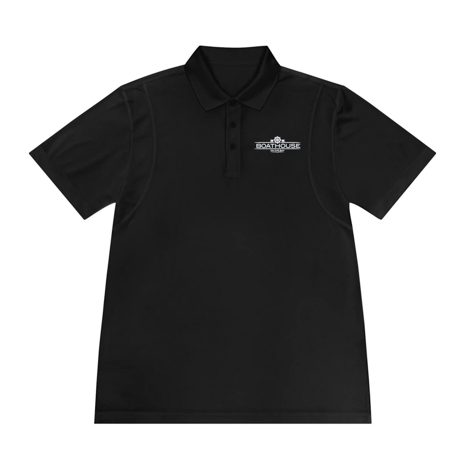 Boathouse Men's Premium Polo Shirt, Black